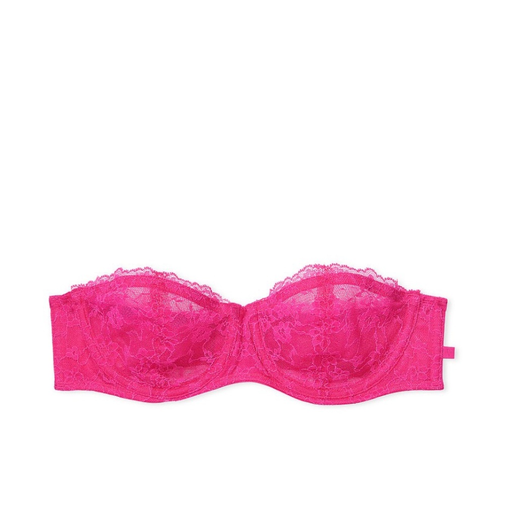 VS Sexy Tee Unlined Lace Strapless Bra